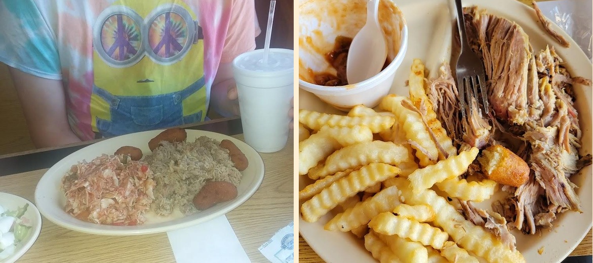 Whispering Pines B-B-Q Menu