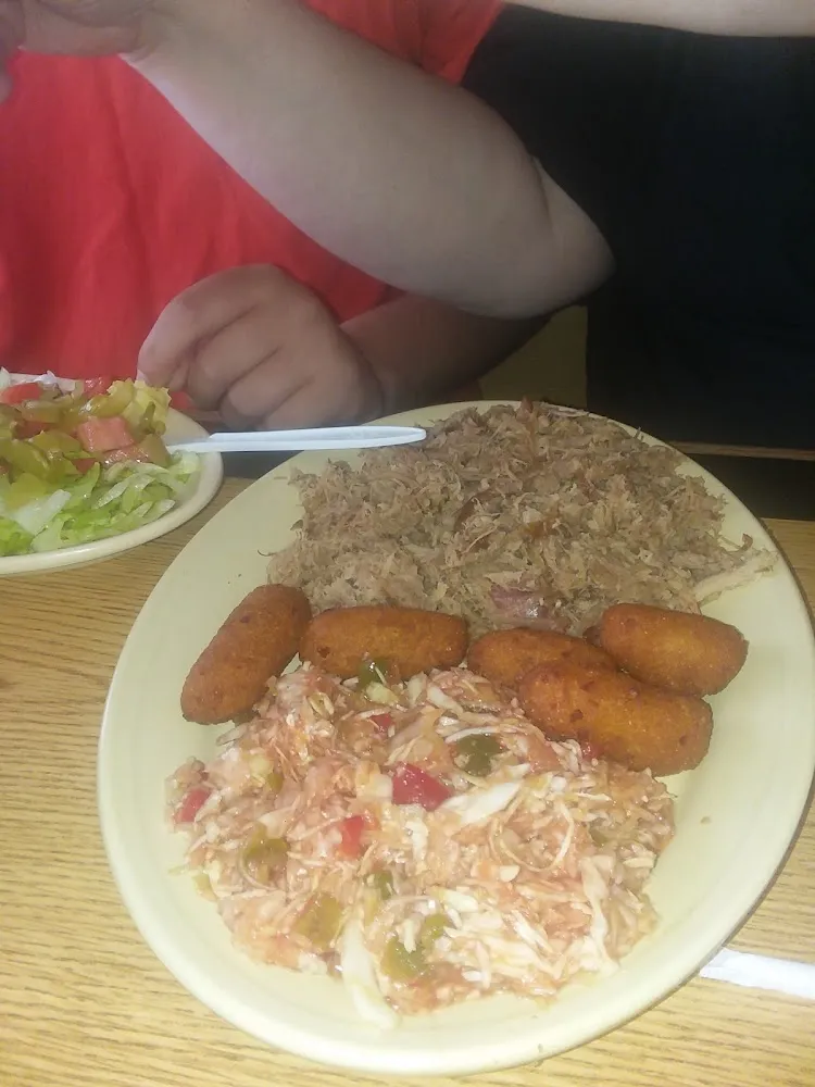 Tater Tots and Slaw and BBQ